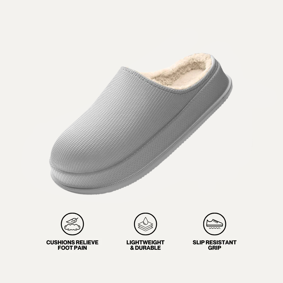 Morlego Plush - Healthy & Non-Slip Comfort Slippers